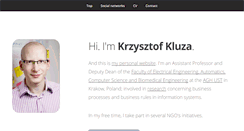 Desktop Screenshot of kluza.eu